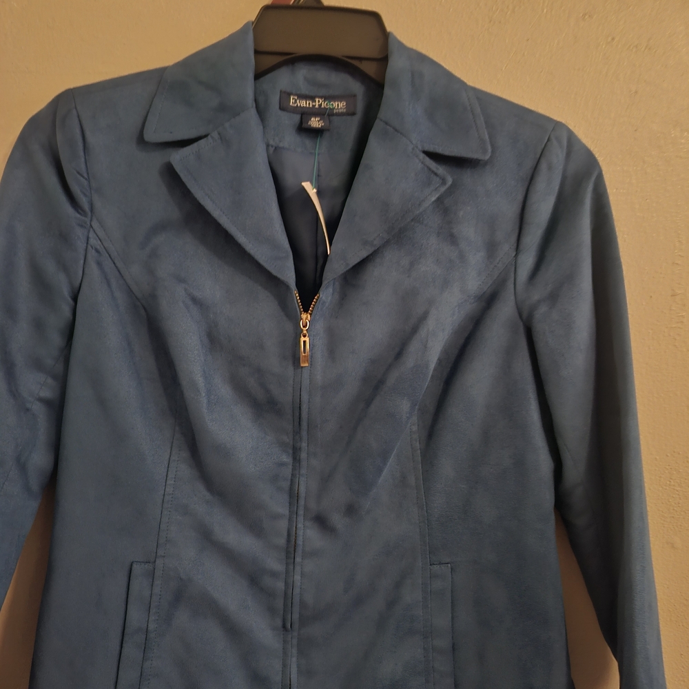 Evan Picone Women's Classic Blue Suit Jacket
